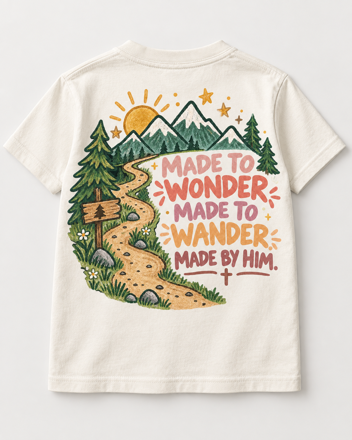 Girl - Wonder & Wander Tee