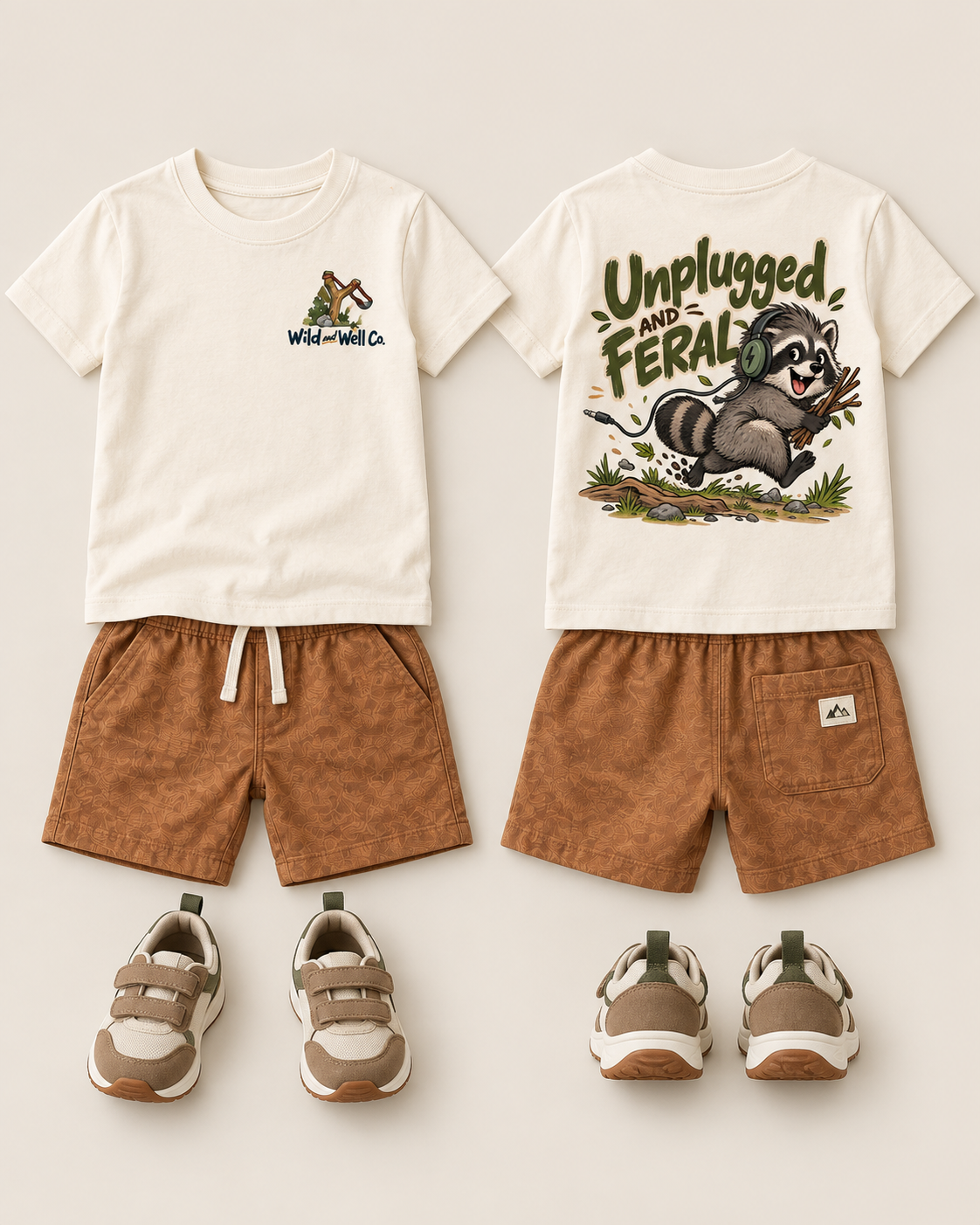 Unplugged and Feral Tee