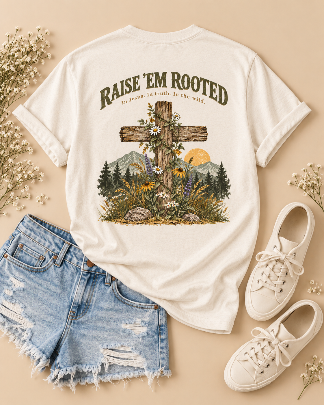 Women's "Raise 'Em Rooted"