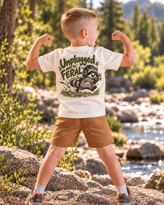 Unplugged and Feral Tee