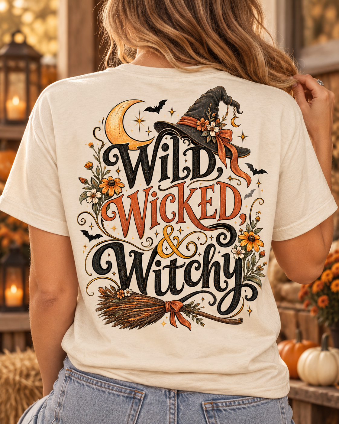 Wild, Wicked, and Witchy tee