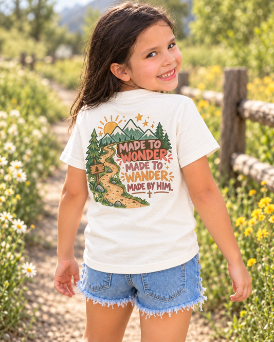 Girl - Wonder & Wander Tee